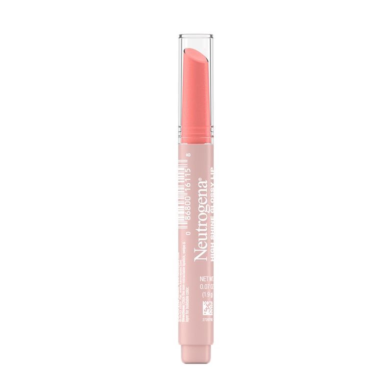 slide 4 of 7, Neutrogena High Shine Glossy Lip Balm - Peachy Keen - 0.07oz, 0.07 oz