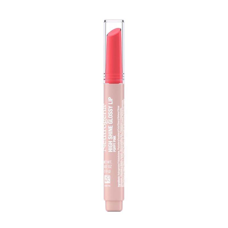 slide 6 of 8, Neutrogena High Shine Glossy Lip Balm - Poppy Pink - 0.07oz, 0.07 oz
