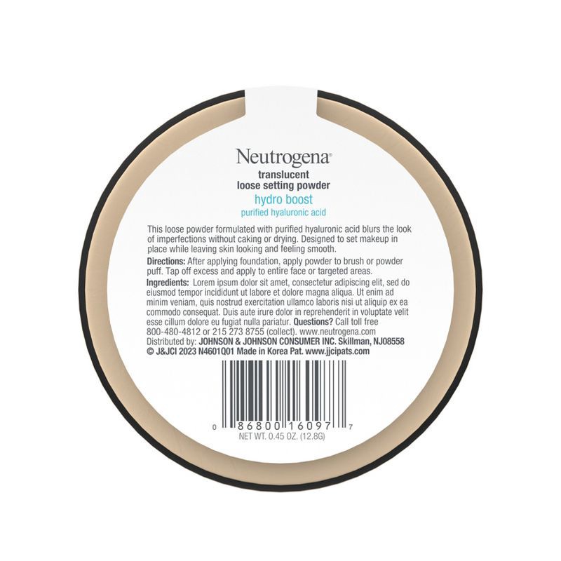 slide 2 of 6, Neutrogena Hydro Boost Hydrating Setting Powder - 0.45oz, 0.45 oz