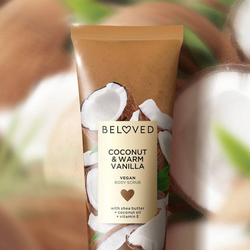 slide 3 of 6, Beloved Coconut & Warm Vanilla Sugar Scrub - 8oz, 8 oz