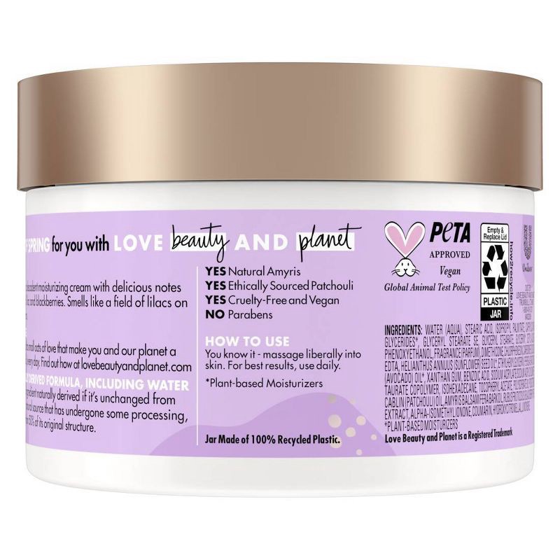 slide 2 of 6, Beloved Candied Lilac & Blackberry Body Cream - 10oz, 10 oz