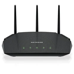 Netgear AX3000 WiFi 6 Router: Dual Band, Ethernet, 2.4/5 GHz, Includes Power Adapter