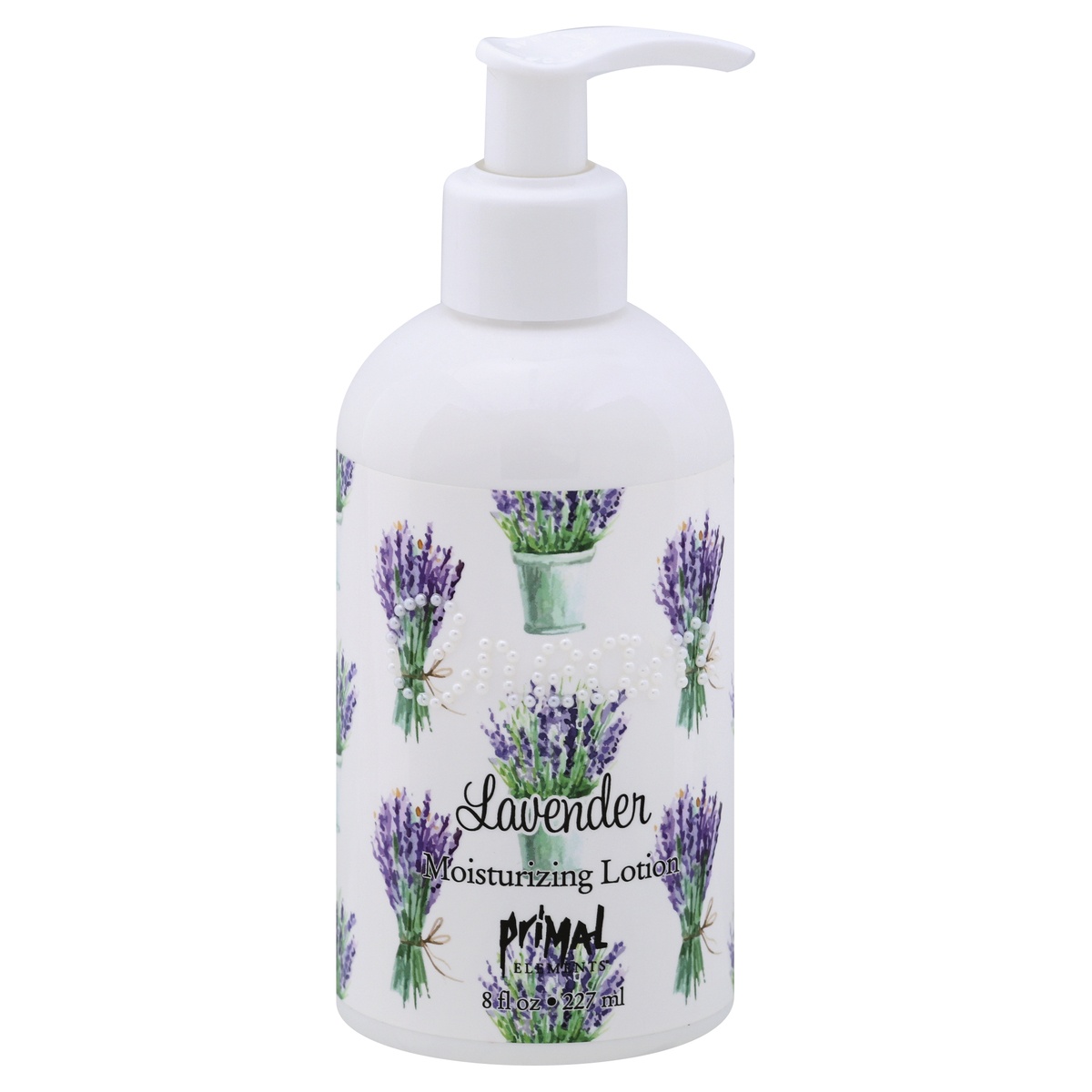 slide 1 of 1, Primal Elements Lavender Moisturizing Cream Lotion, 8 oz