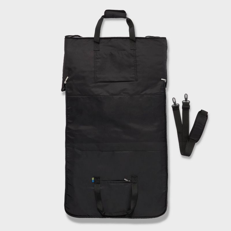slide 5 of 6, Garment Duffel Bag Black - Open Story™️, 1 ct