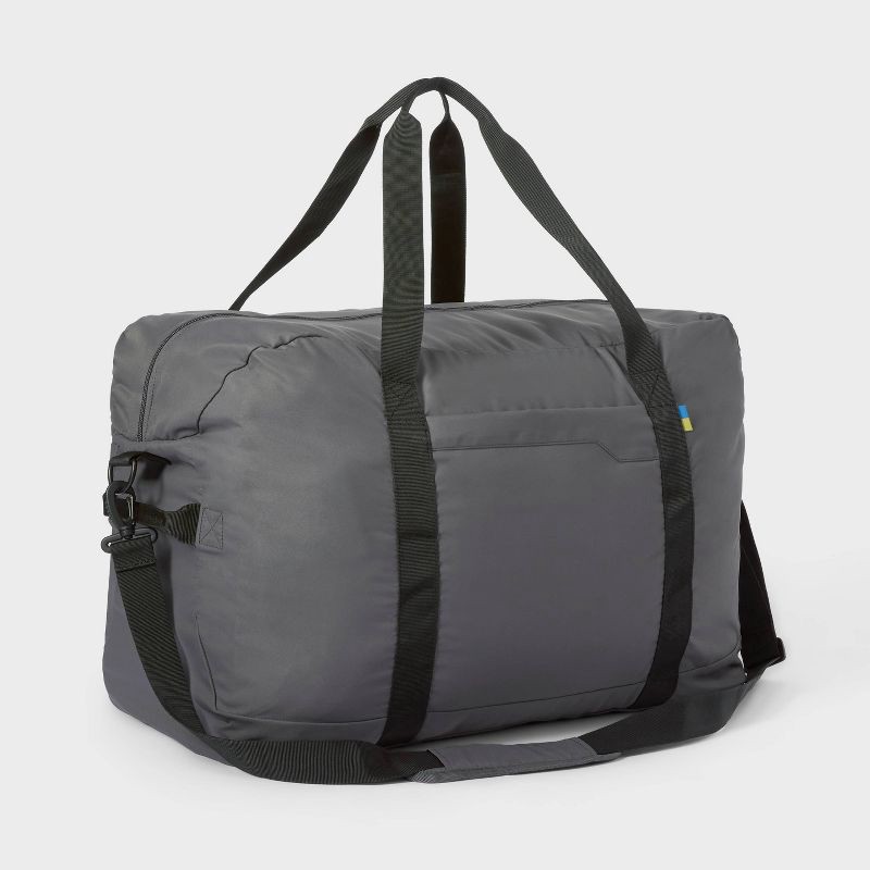 slide 1 of 5, Packable 100L Duffel Bag - Open Story™ Gray: Travel Luggage, Water-Resistant, 100 liter
