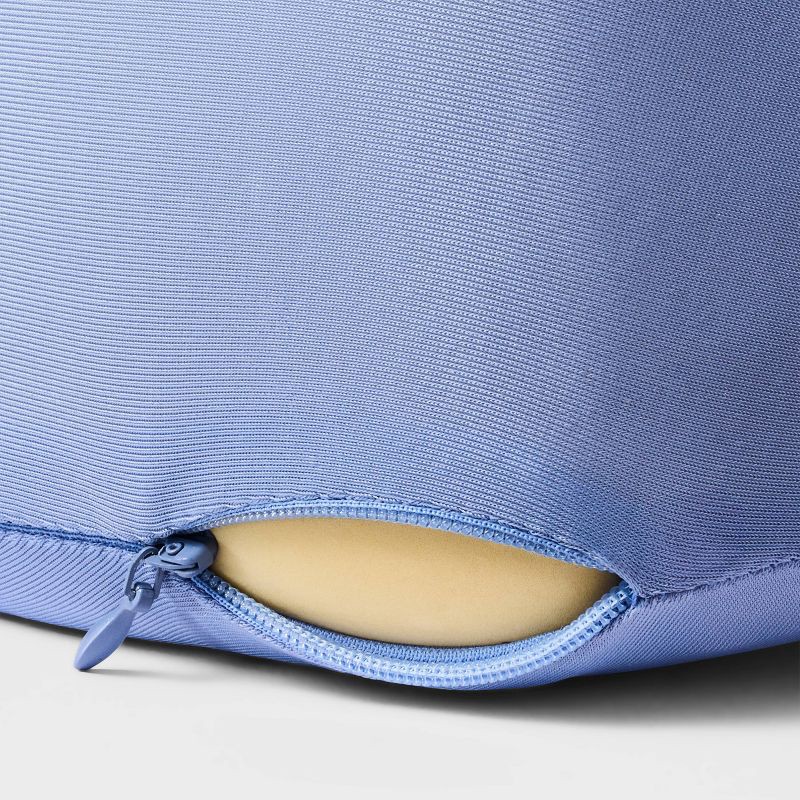 slide 3 of 3, Contoured Memory Foam Neck Pillow - Open Story™ Blue, 1 ct