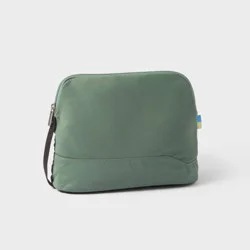 Toiletry Bag - Open Story™ Green: Solid Travel Zip Luggage Accessory
