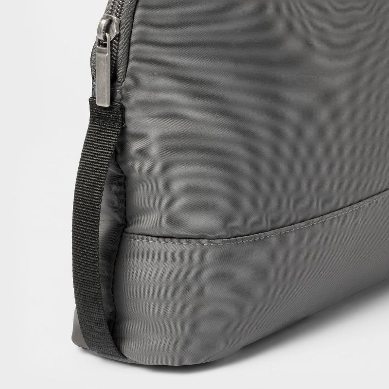 slide 3 of 3, Toiletry Bag - Open Story™ Gray: Travel Solid Zipper Kit, 1 ct