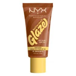 NYX Professional Makeup Buttermelt Glaze Skin Tint with SPF 30 - Toffee Butta - 1.01 fl oz