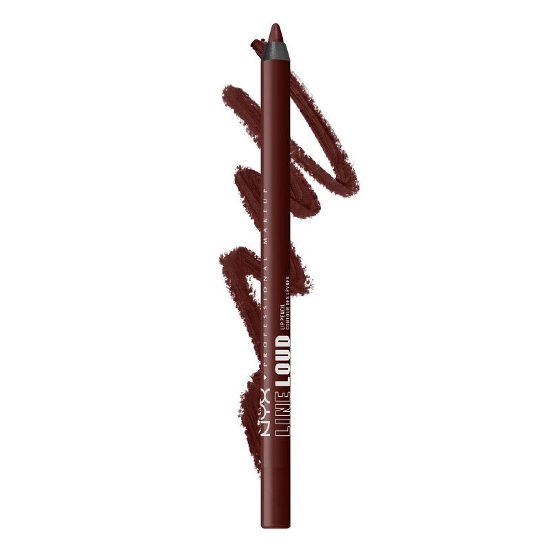 slide 2 of 9, NYX Professional Makeup Line Loud Vegan Longwear Lip Liner - Make A Statement - 0.042oz, 0.042 oz