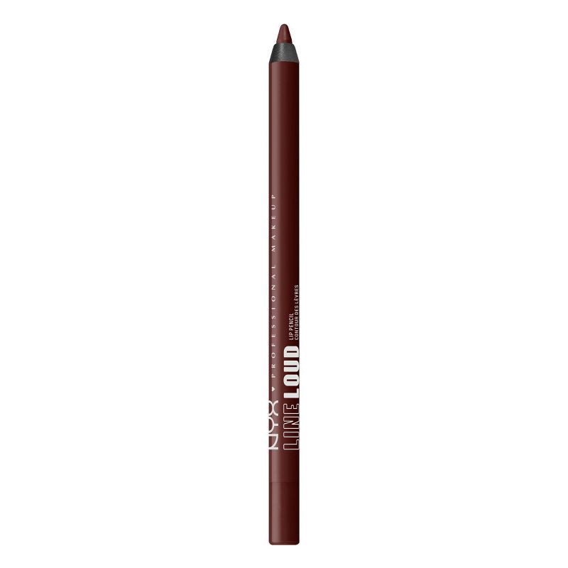 slide 1 of 9, NYX Professional Makeup Line Loud Vegan Longwear Lip Liner - Make A Statement - 0.042oz, 0.042 oz