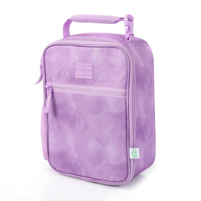 slide 2 of 12, Fulton Bag Co. Upright Lunch Bag - Pastel Lilac Haze: BPA-Free Light Marble Polyester, 1 ct
