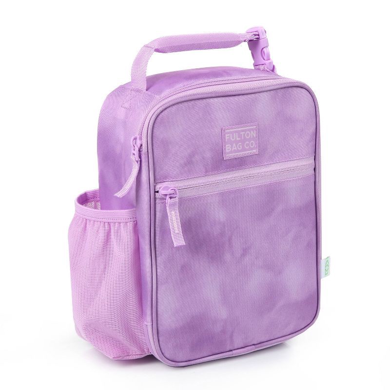 slide 4 of 12, Fulton Bag Co. Upright Lunch Bag - Pastel Lilac Haze: BPA-Free Light Marble Polyester, 1 ct
