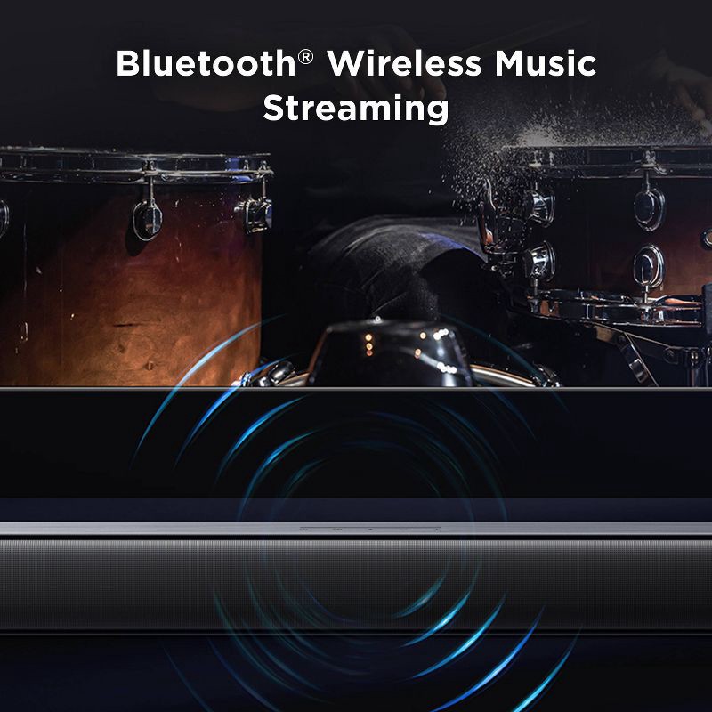 slide 5 of 8, TCL S45H S Class 2.0 Channel Sound Bar with Dolby Atmos DTS Virtual:X and Bluetooth Music Streaming, 1 ct