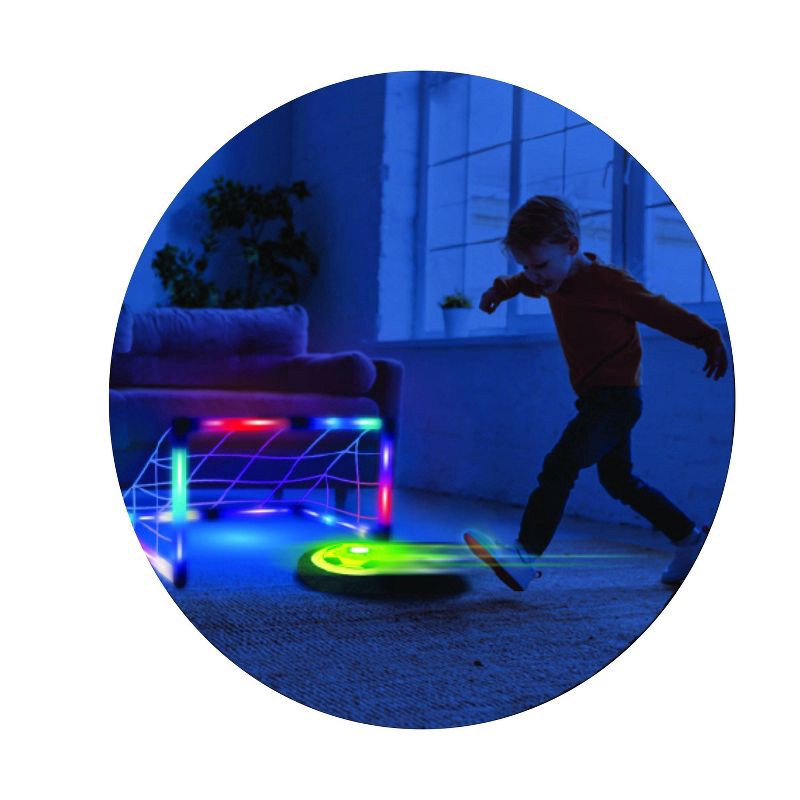 slide 6 of 6, Glow Games Hover Soccer Sports Set: Toy Sports Set with Net for Kids, 1 ct