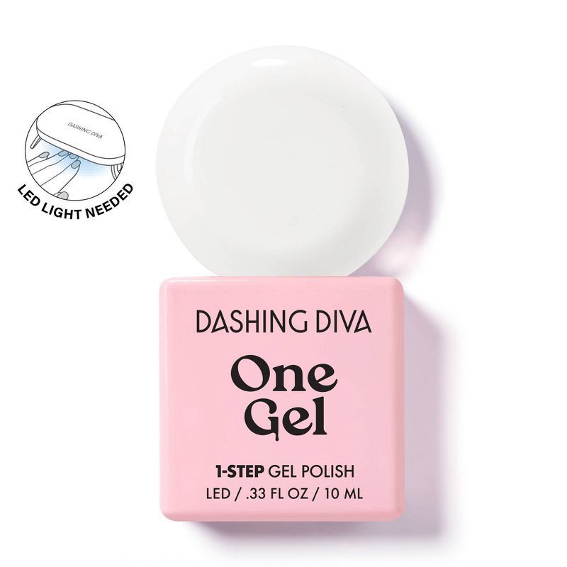 slide 2 of 10, Dashing Diva One Gel Color Nail Polish Starter Kit - Daikon - 8ct, 8 ct