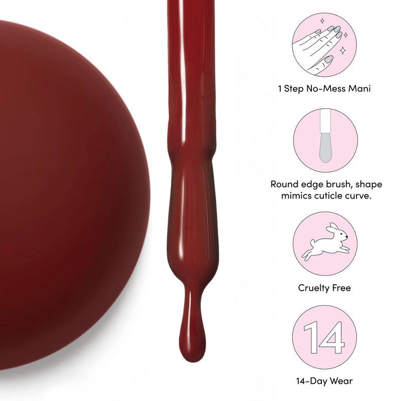 slide 5 of 8, Dashing Diva One Gel Color Nail Polish - Anko - 10ml, 10 ml