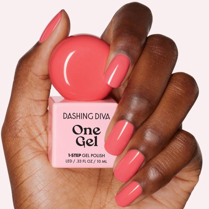 slide 6 of 8, Dashing Diva One Gel Color Nail Polish - Sonic - 10ml, 10 ml