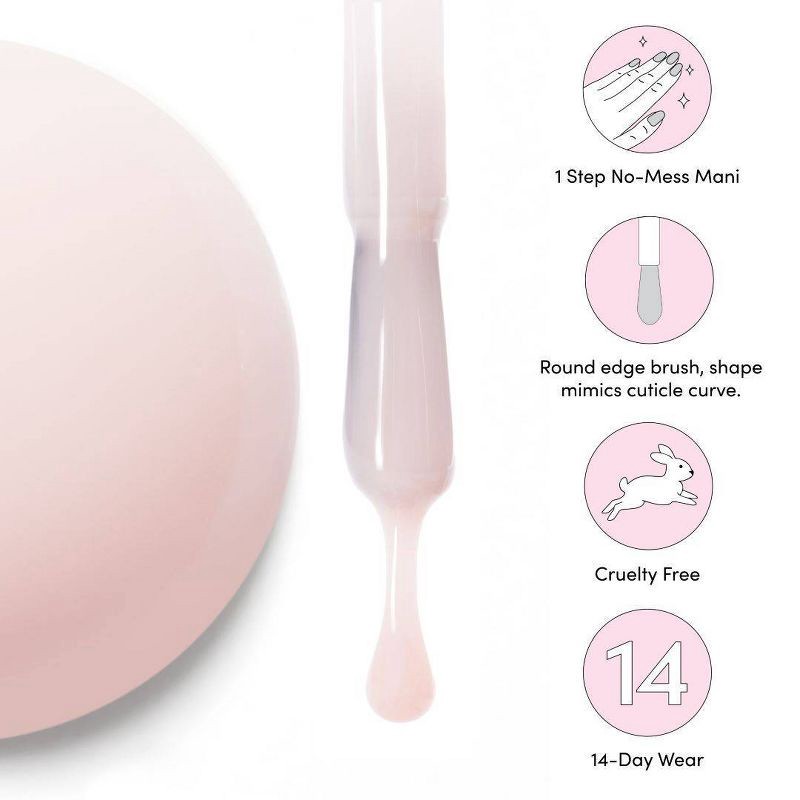 slide 7 of 9, Dashing Diva One Gel Color Nail Polish Starter Kit - Aristocrat - 8ct, 8 ct