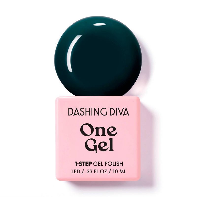 slide 1 of 8, Dashing Diva One Gel Color Nail Polish - Manhunt - 10ml, 10 ml