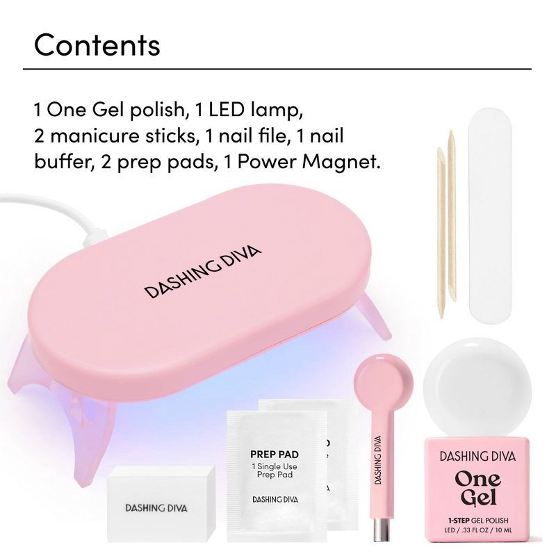 slide 5 of 9, Dashing Diva One Gel Magnetic Starter Kit - Villainous - 9ct, 9 ct