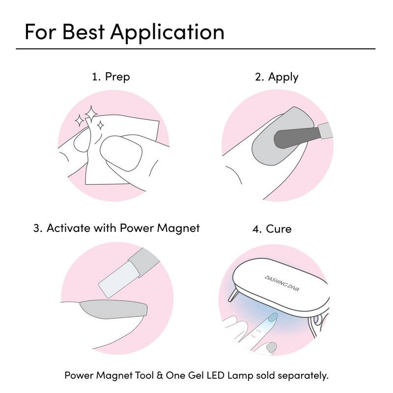 slide 6 of 9, Dashing Diva One Gel Magnetic Starter Kit - Villainous - 9ct, 9 ct