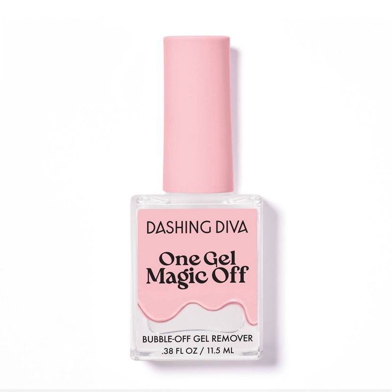 slide 1 of 9, Dashing Diva One Gel Magic Off Nail Polish Remover - 11.5ml, 11.5 ml