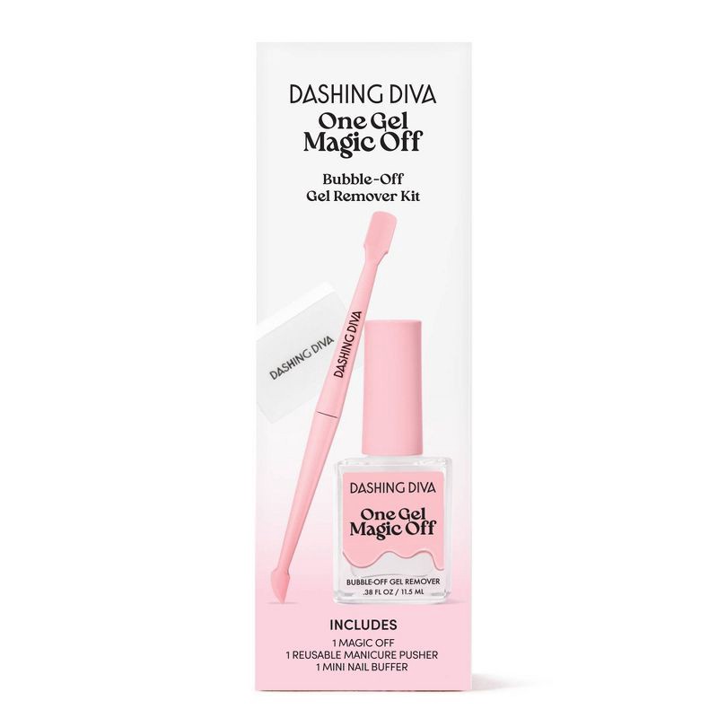 slide 9 of 9, Dashing Diva One Gel Magic Off Nail Polish Remover - 11.5ml, 11.5 ml