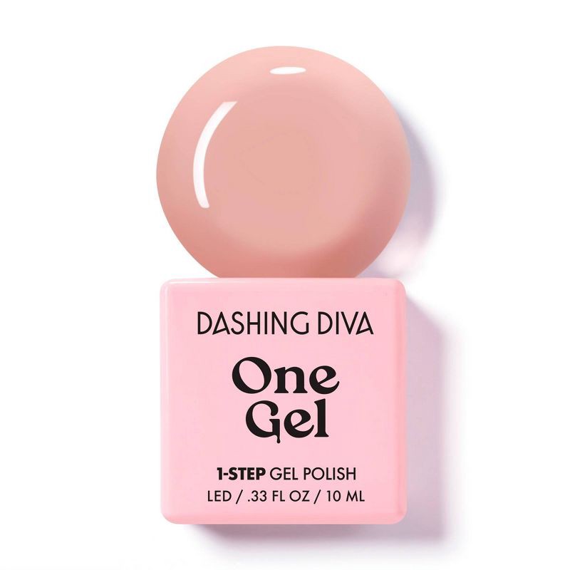 slide 1 of 8, Dashing Diva One Gel Color Nail Polish - Kitten - 10ml, 10 ml