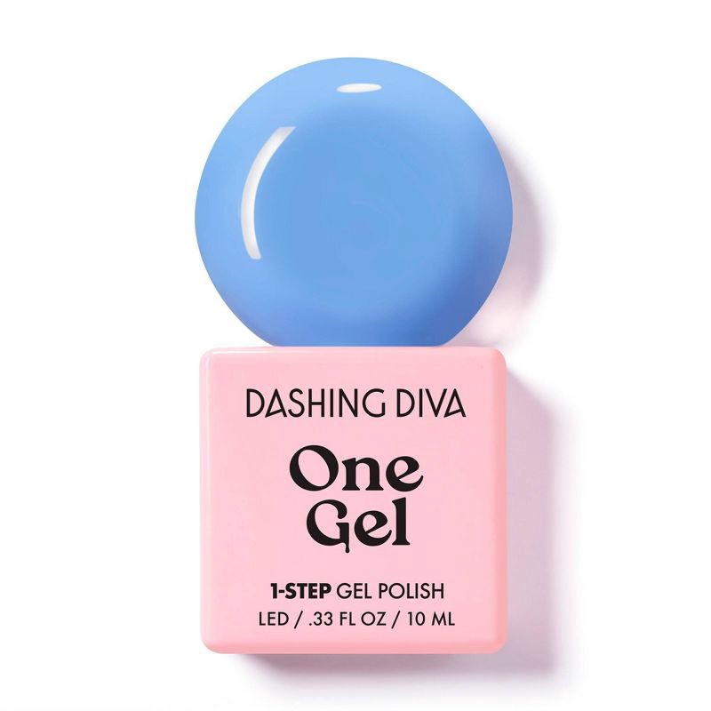 slide 1 of 8, Dashing Diva One Gel Color Nail Polish - Birdie - 10ml, 10 ml