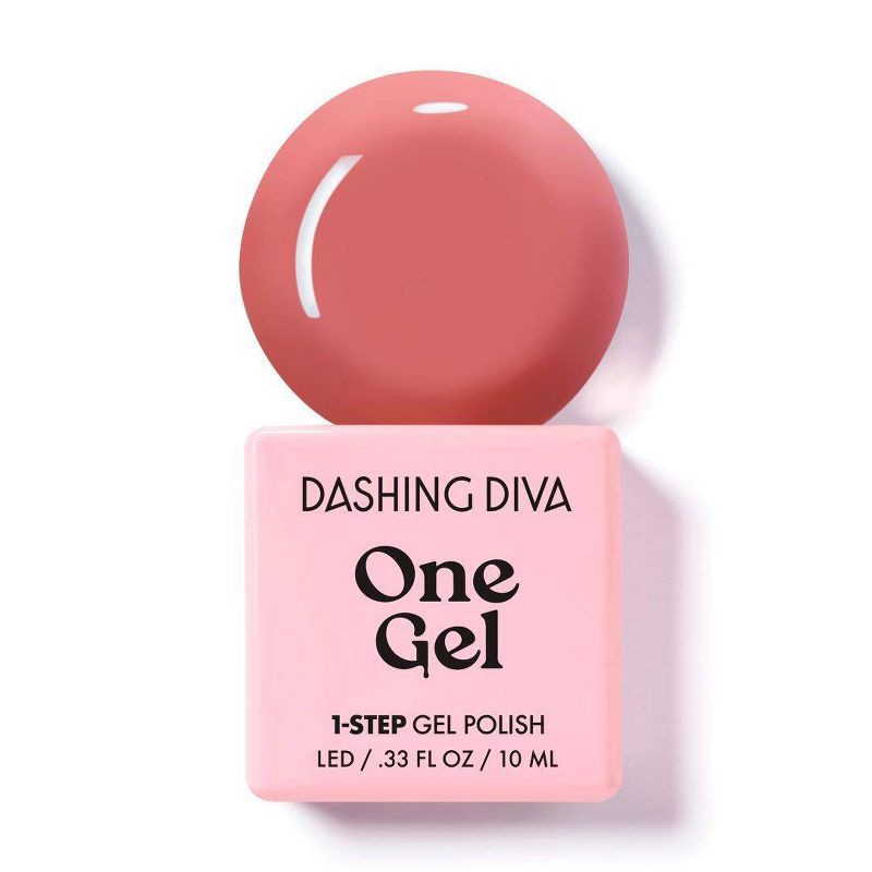 slide 1 of 8, Dashing Diva One Gel Color Nail Polish - Merit - 10ml, 10 ml