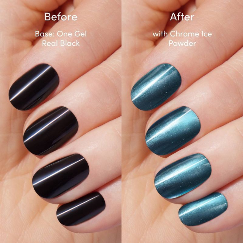 slide 4 of 8, Dashing Diva Chrome Powder Kit - Chrome Ice - 3ct, 3 ct