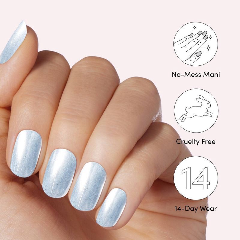 slide 7 of 9, Dashing Diva Chrome Powder Kit - Silver Chrome - 3ct, 3 ct