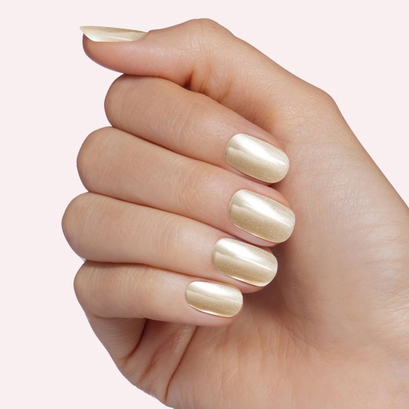 slide 2 of 8, Dashing Diva Chrome Powder - Soft Gold Chrome - 1.5gm, 1 ct