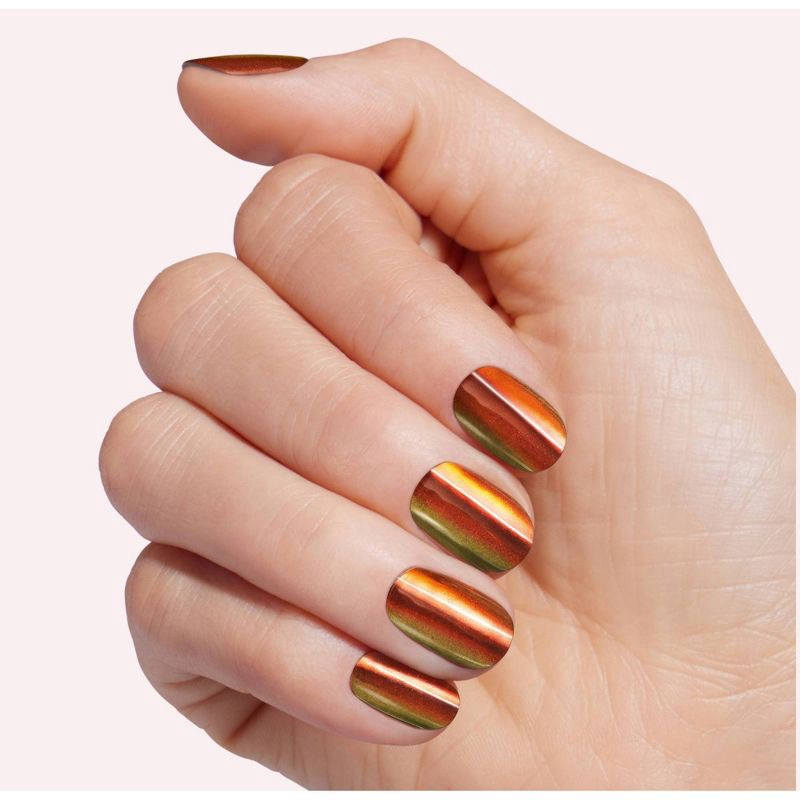 slide 2 of 7, Dashing Diva Chrome Powder - Iridescent Red - 1.5gm, 1 ct