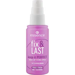 essence Fix & Last Keep It Perfect Make-Up Fixing Spray - 1.69 fl oz: Vegan, Alcohol-Free, Oil-Free, Paraben-Free