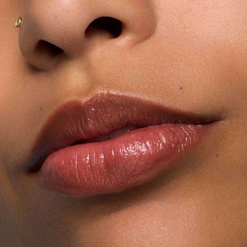 slide 4 of 10, essence Juicy Bomb Glossy Butter Balm 05 Choco-Lot To Handle - 0.08oz, 0.08 oz