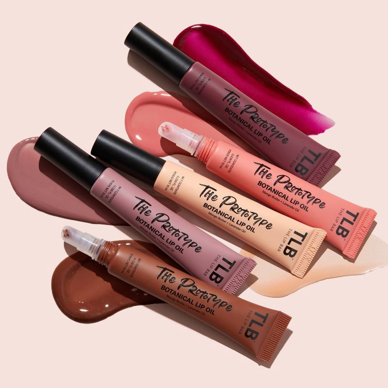 slide 7 of 10, The Lip Bar The Prototype Botanical Lip Oil - Crowd Pleaser - 0.338 fl oz, 0.338 fl oz