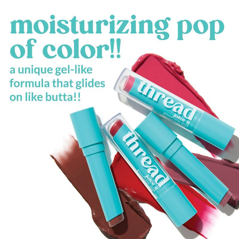 slide 7 of 8, Thread Juicy Lip Tint - Fresh Faced - 0.09oz, 0.09 oz