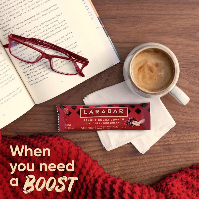 slide 6 of 7, Larabar Peanut Cocoa Crunch Snack Bars - 9.6oz/6ct, 9.6 oz, 6 ct