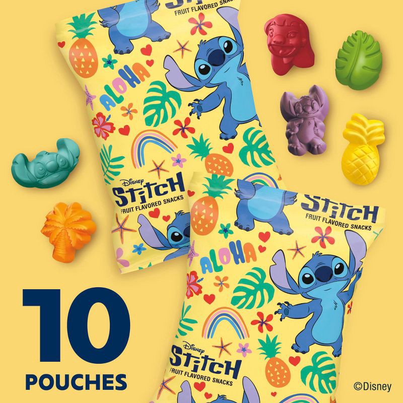 slide 3 of 7, Betty Crocker Fruit Shapes Lilo & Stitch Fruit Snacks - 8oz/10ct, 10 ct; 8 oz