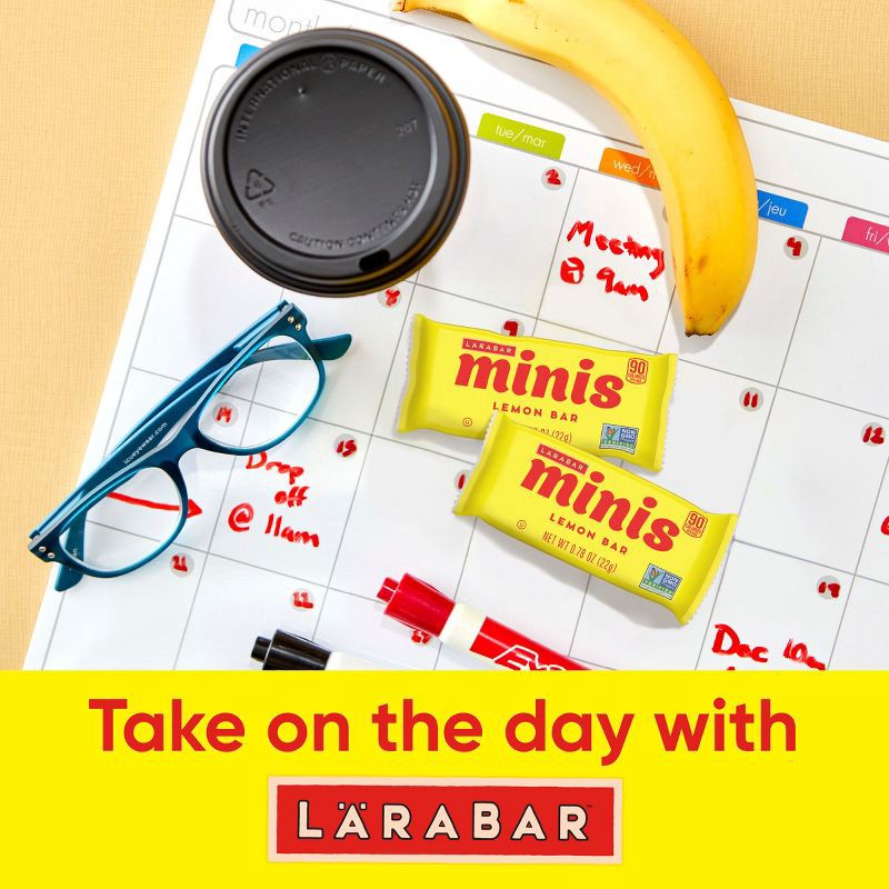 slide 7 of 9, Larabar Lemon Minis Snack Bars - 15.6oz/20ct, 15.6 oz, 20 ct