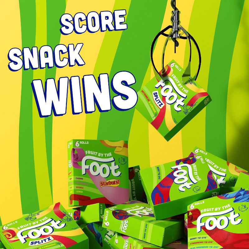 slide 6 of 10, Fruit by the Foot Duos Fruit Snacks Watermelon & Lemonade - 4.5oz/6ct, 6 ct; 4.5 oz