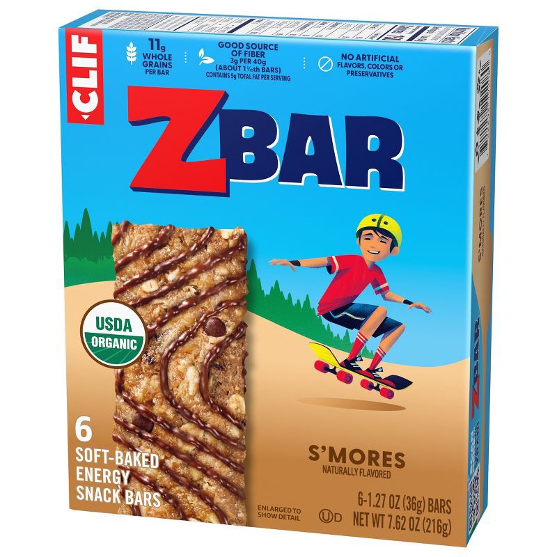 slide 9 of 13, Zbar S'mores Organic Granola Bars - 7.62oz/6pk, 6 ct; 7.62 oz