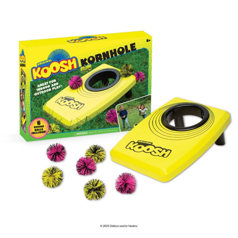 slide 3 of 7, Koosh Kornhole Toy Sports Sets: 3 Years & Up, Plastic, Hasbro Licensed, 1 ct