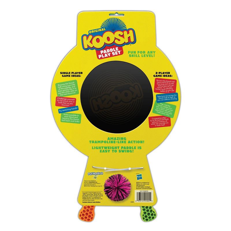 slide 3 of 7, Koosh Double Paddles: Paddleball Set for Kids, Outdoor Game Adventure, 1 ct