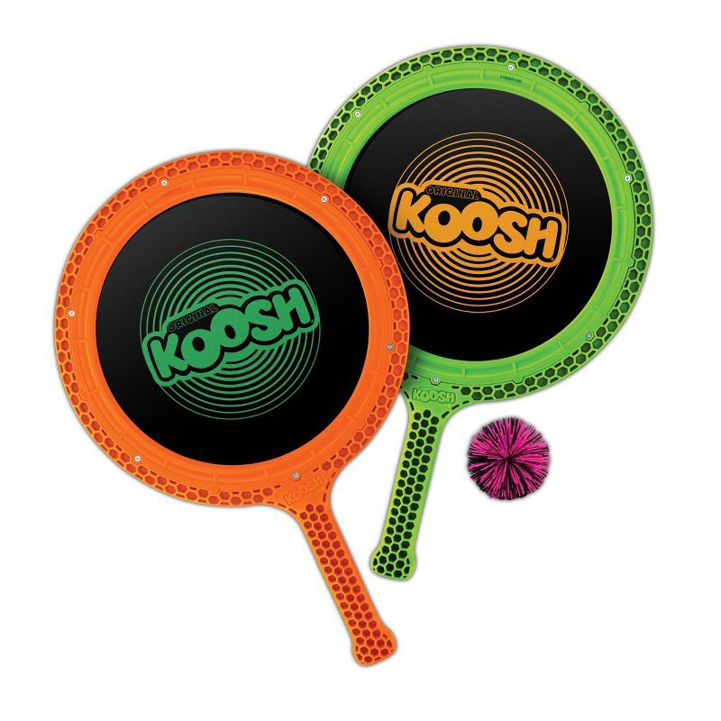 slide 1 of 7, Koosh Double Paddles: Paddleball Set for Kids, Outdoor Game Adventure, 1 ct