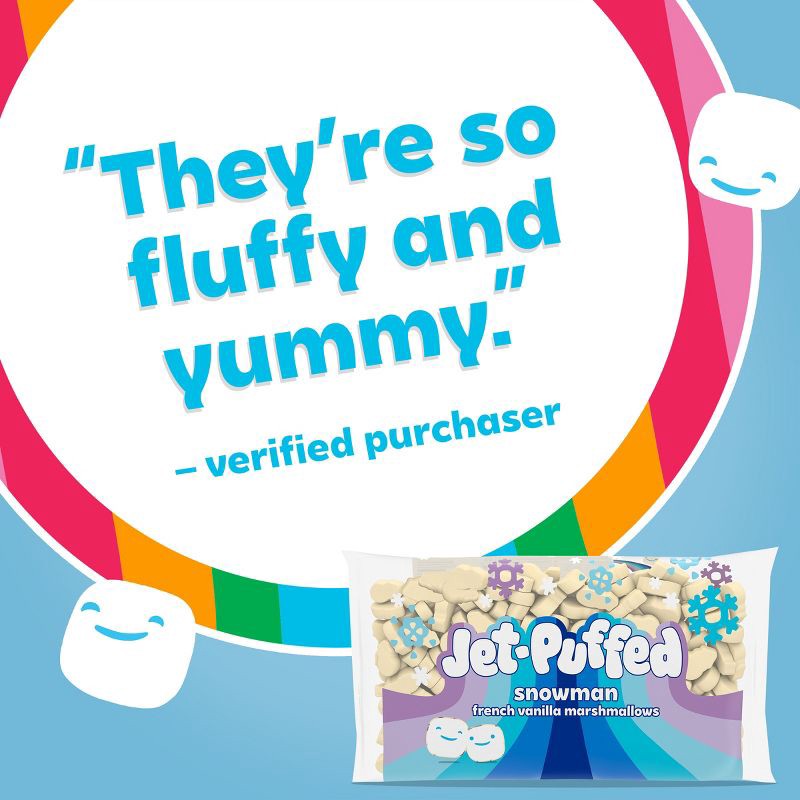 slide 8 of 9, Kraft Jet Puffed Snowman Marshmallows - 08oz, 1 ct