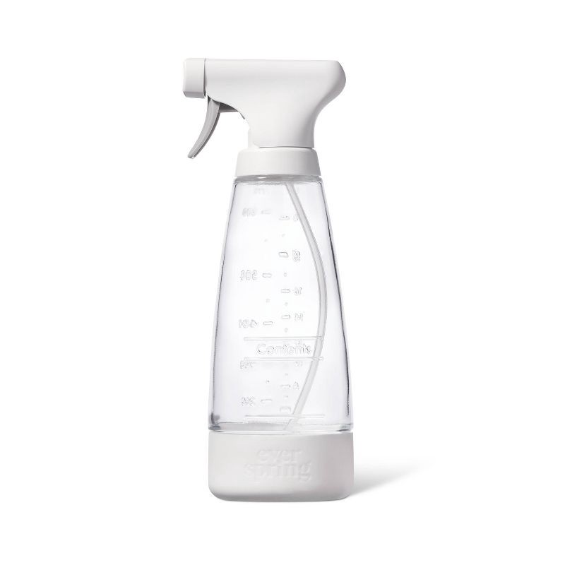 slide 1 of 4, Glass Reusable Cleaning Spray Bottle - 20oz - Everspring™, 20 oz