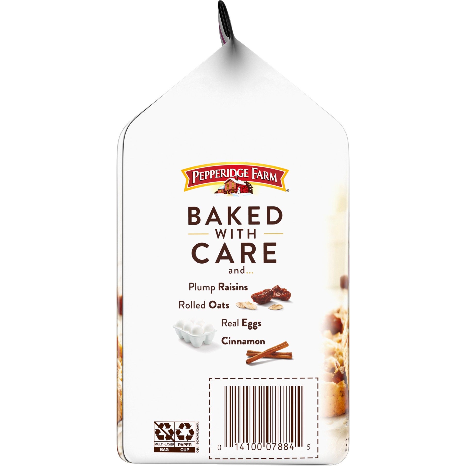 slide 3 of 5, Pepperidge Farm Santa Cruz Soft Baked Oatmeal Raisin Cookies, 8.6 OZ Bag (8 Cookies), 8.6 oz